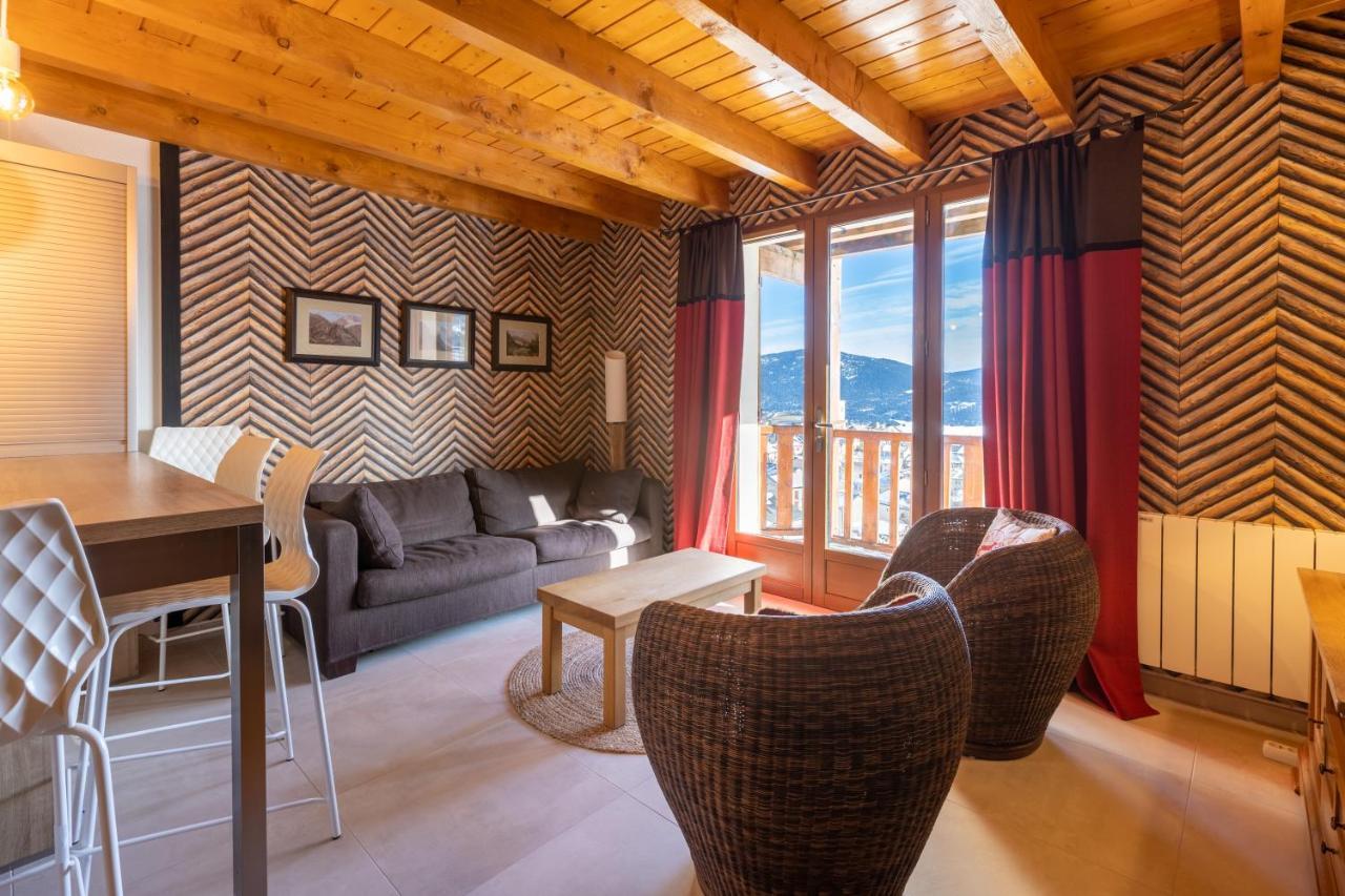 Le Caribou - Appt 3 Chambres Proche Pistes Les Angles  Dış mekan fotoğraf